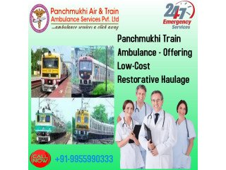 Panchmukhi Train Ambulance in Ranchi - Delivering Transportation Service in an ICU Setting