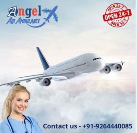 transfer-emergency-patient-by-angel-air-ambulance-from-raipur-utterly-safe-big-0