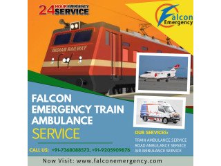 Falcon Emergency Train Ambulance in Ranchi  Affordable and Hassle Journey