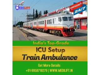 Medilift Train Ambulance Service in Ranchi- A Resourceful Relocation Brace