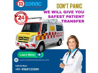Medivic Ambulance Service in Mayur Vihar, Delhi for Seamless Shifting