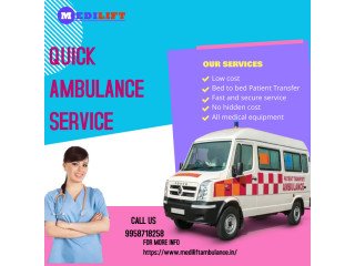 Dexterous team Ambulance Service in Rajendra Nagar, Patna- Medilift