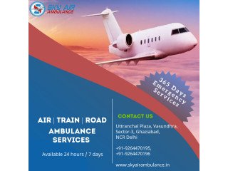 Pick 24 Hours Life Saver Sky Air Ambulance Service in Vellore