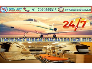 Sky Air Ambulance Service in Hyderabad  365 Days Stress-Free Service Provider