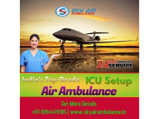 Search Out Sky Air Ambulance in Patna - Available 365 Days