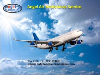 Hire Angel Air Ambulance in Bhopal with Exclusive Medical  Assistance
